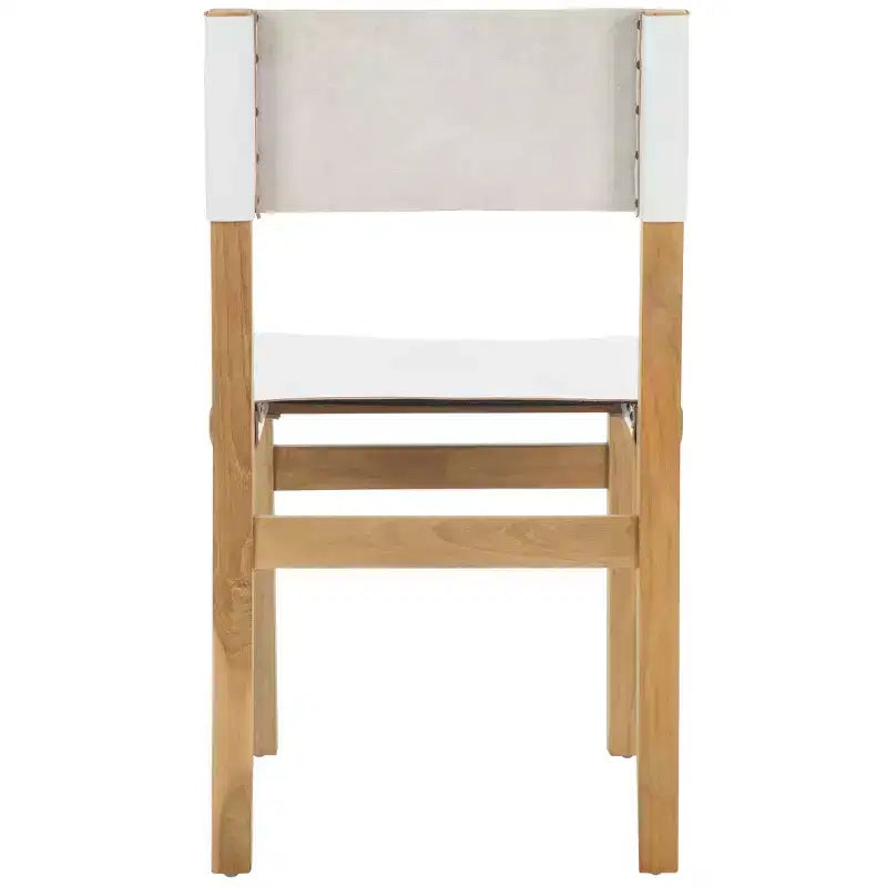 Chaise de salle à manger moderne capitonnée avec pieds en bois massif – DCH1210