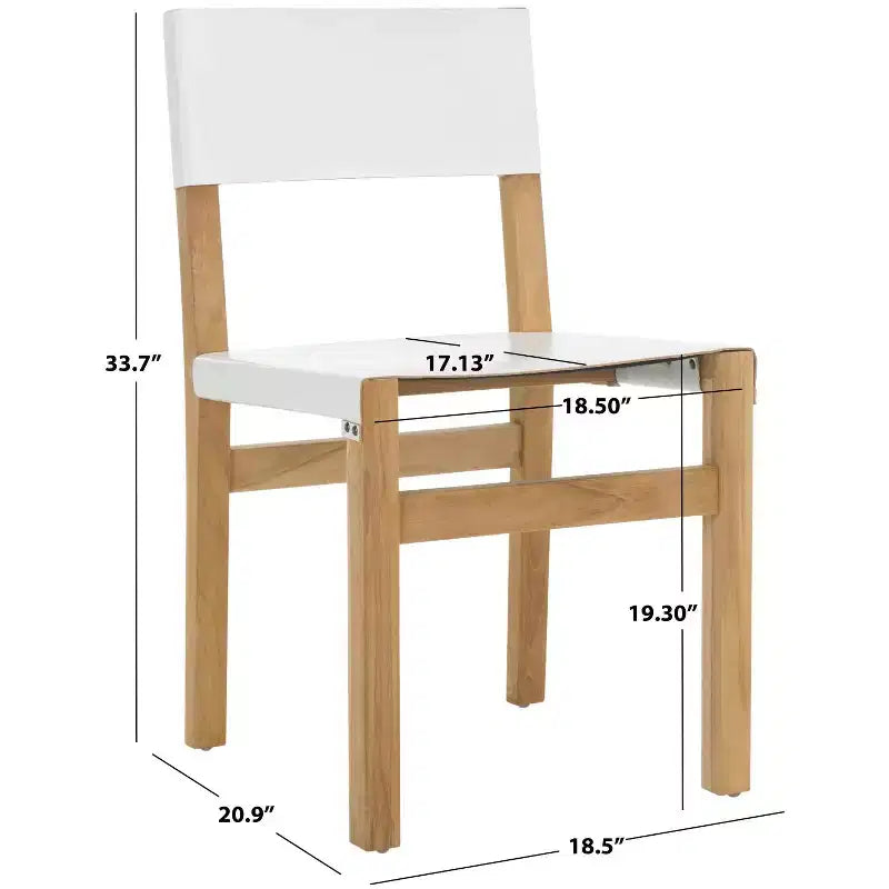 Chaise de salle à manger moderne capitonnée avec pieds en bois massif – DCH1210
