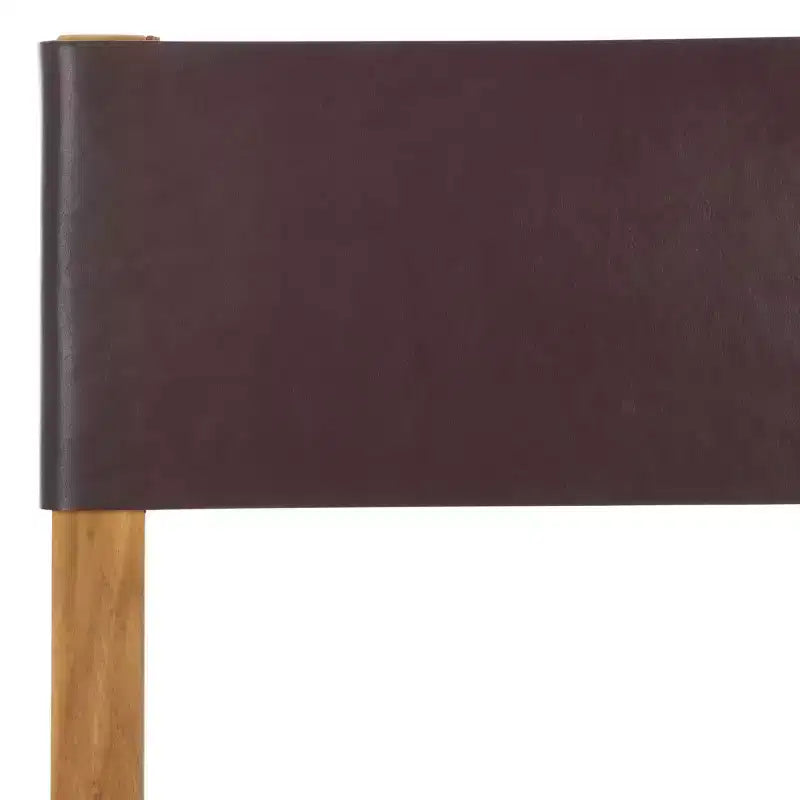 Chaise de salle à manger moderne capitonnée avec pieds en bois massif – DCH1210