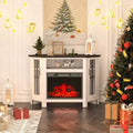 EROMMY 48 Tv Stand For Tvs Up To 80 With Open Storage Shelves And Cabinets