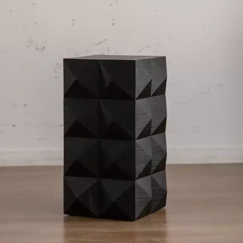 Table de chevet/bout de canapé de 12 po avec étagère de rangement – Table d'appoint polyvalente