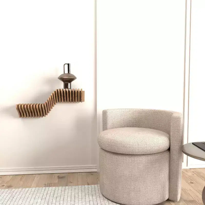 Étagère murale - Étagère géométrique pour la maison ou le bureau, 20 tablettes