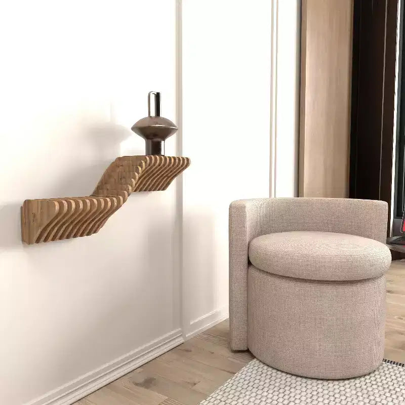 Étagère murale - Étagère géométrique pour la maison ou le bureau, 20 tablettes